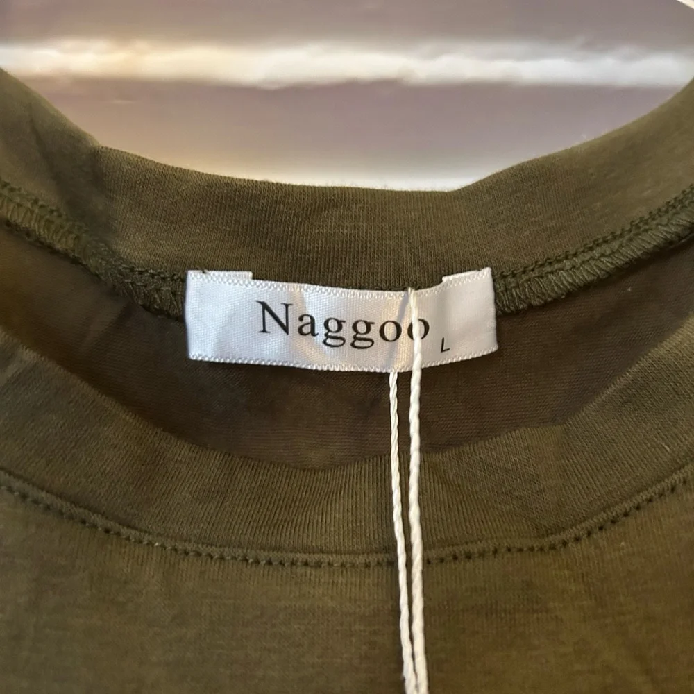 NWT Olive Green Midi Dress - Picture 4 of 12